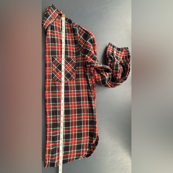 Women's Plaid Flannel Size XS Extra Small    SKU 8 - Picture 5 of 8